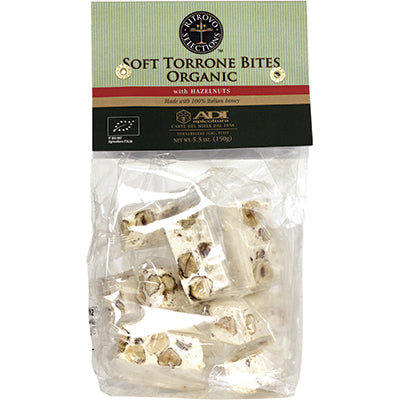 ADI Apicoltura Organic Soft Torroncini Bites with Hazelnuts 5.3 oz