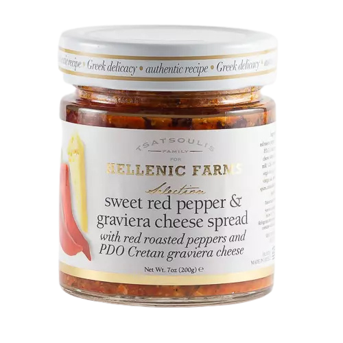 Hellenic Farms Sweet Red Pepper & Graviera Cheese Spread