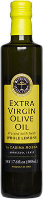 Casina Rossa Extra Virgin Olive Oil Pressed with Sicilian Lemon 500 ml