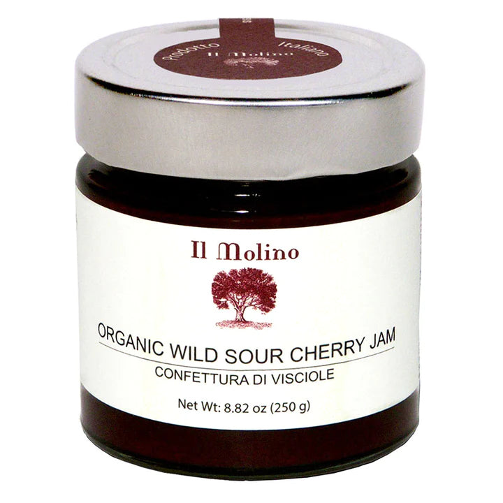 Il Molino Organic Wild Sour Cherry Jam (Visciole) 250 g