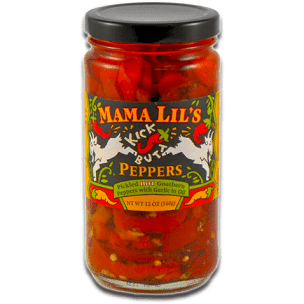 Mama Lil's Kick Butt Spicy Peppers 12 oz